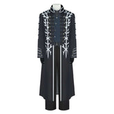 Devil May Cry (2025) Vergil Black Coat Set Outfits Cosplay Costume